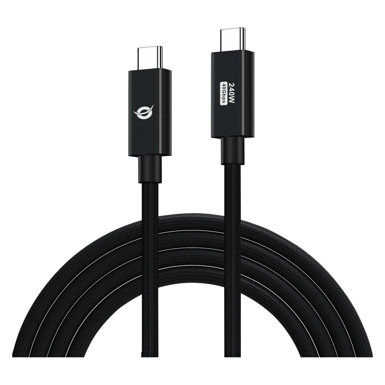Buy CONCEPTRONIC Kabel USB-C4.0- to C 240W PD3.1 40Gbs 1.20m sw in Cyprus, Nicosia, Limassol, Larnaka, Pafos