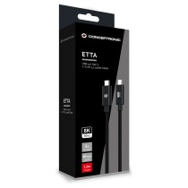 Buy CONCEPTRONIC Kabel USB-C4.0- to C 240W PD3.1 40Gbs 1.20m sw in Cyprus, Nicosia, Limassol, Larnaka, Pafos