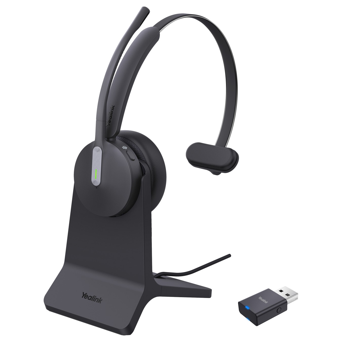 Buy Yealink Dect Headset WH64 Hybrid Mono with Charging Stand Teams in Cyprus, Nicosia, Limassol, Larnaka, Pafos