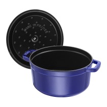 Buy Staub La Cocotte 26cm rund dunkelblau. Gusseisen in Cyprus, Nicosia, Limassol, Larnaka, Pafos
