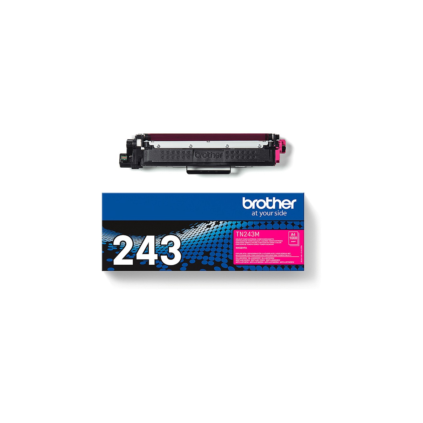 Buy Brother Toner TN-243M Magenta bis zu 1.000 Seiten nach ISO IEC 19798 in Cyprus, Nicosia, Limassol, Larnaka, Pafos