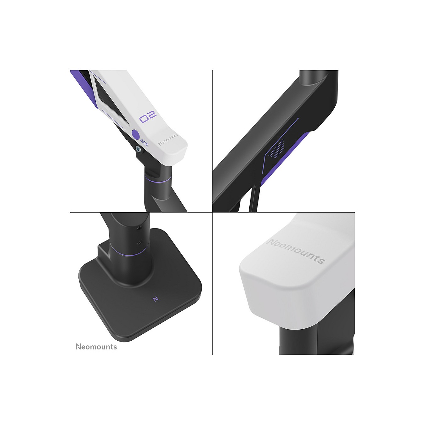 Buy Neomounts ACE DS70-256BL1 Gaming Monitorarm Tischhalterung 61-145 cm 24-57 Zoll in Cyprus, Nicosia, Limassol, Larnaka, Pafos