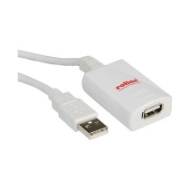 Buy ROLINE USB 2.0 Verlngerung weiss 5m in Cyprus, Nicosia, Limassol, Larnaka, Pafos