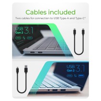 Buy ICY BOX M.2 PCIe SATA SSD Aluminiumgehäuse, USB 3.1 Type-C®, M-Key und B-Key oder B+M-Key Sockel in Cyprus, Nicosia, Limasso