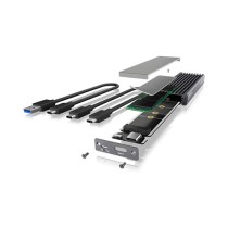 Buy ICY BOX M.2 PCIe SATA SSD Aluminiumgehäuse, USB 3.1 Type-C®, M-Key und B-Key oder B+M-Key Sockel in Cyprus, Nicosia, Limasso