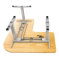 Buy Equip Schreibtischgestell Triple Motor elek. 150Kg L-Form ws lite Retail in Cyprus, Nicosia, Limassol, Larnaka, Pafos