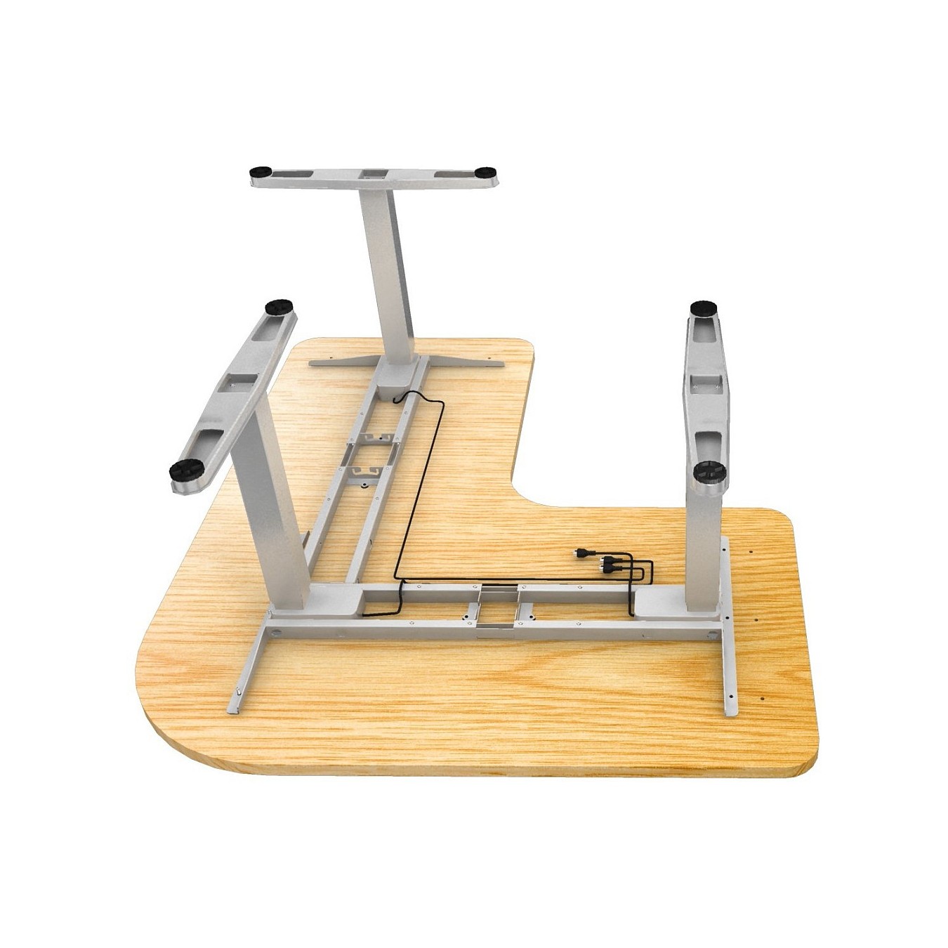 Buy Equip Schreibtischgestell Triple Motor elek. 150Kg L-Form ws lite Retail in Cyprus, Nicosia, Limassol, Larnaka, Pafos