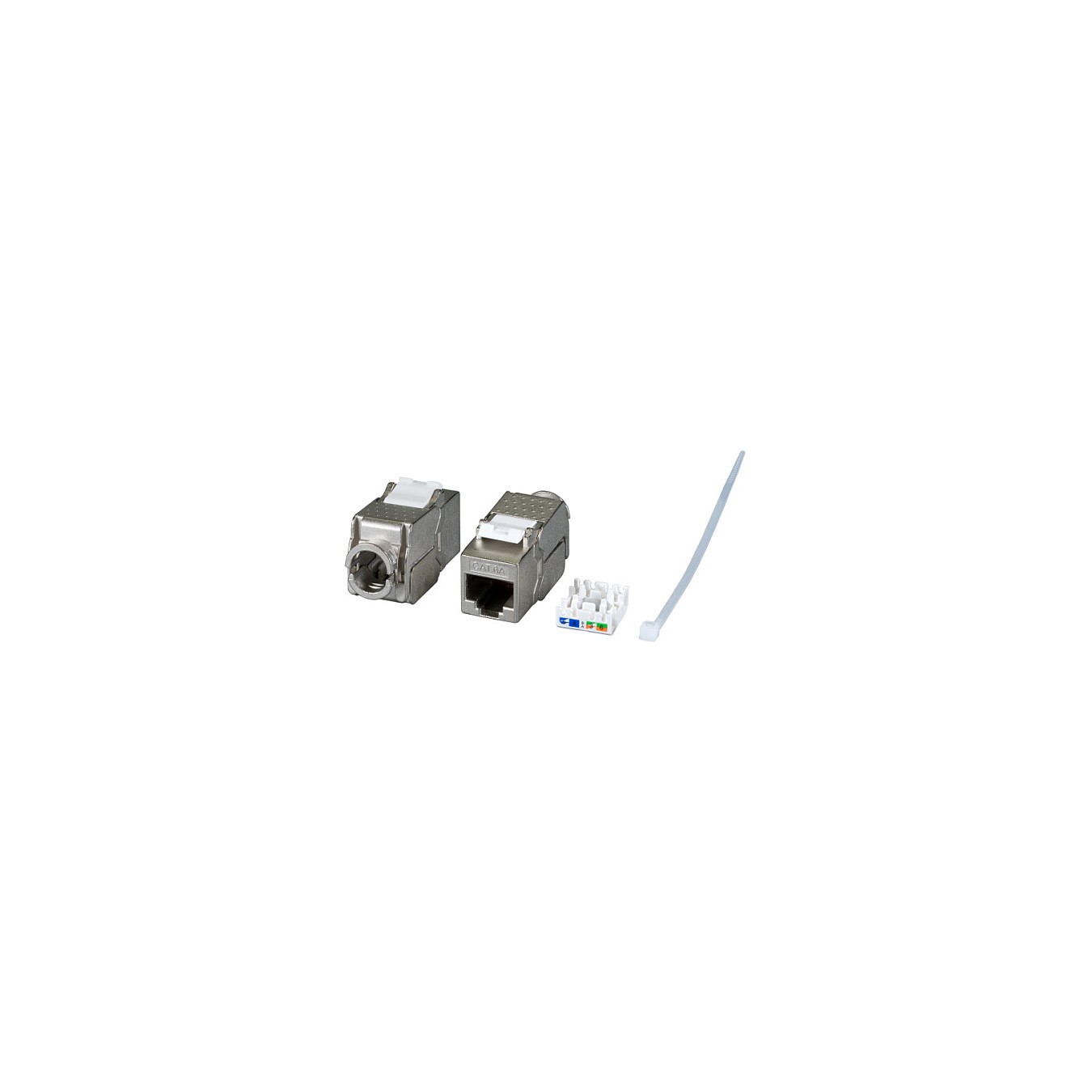 Buy EFB Keystone Cat6A RJ45 10GE Slim, Metall, Werkzeugfrei in Cyprus, Nicosia, Limassol, Larnaka, Pafos