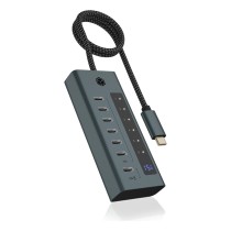 Buy ICY BOX IB-HUB1457-C31 USB-C HUB 7-Port 7xUSB-C Display in Cyprus, Nicosia, Limassol, Larnaka, Pafos
