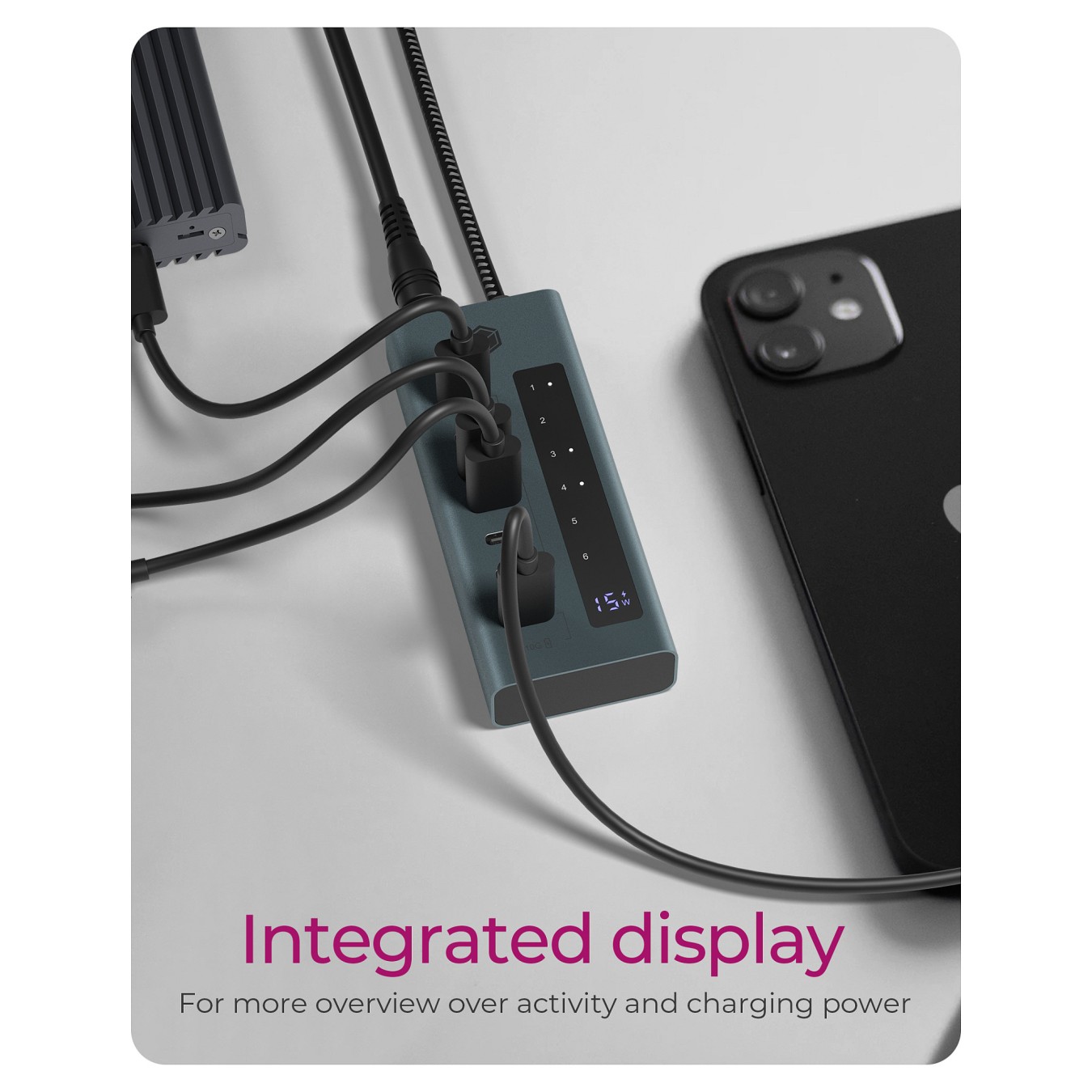 Buy ICY BOX IB-HUB1457-C31 USB-C HUB 7-Port 7xUSB-C Display in Cyprus, Nicosia, Limassol, Larnaka, Pafos