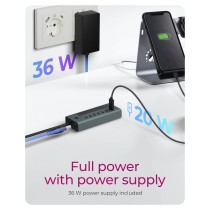 Buy ICY BOX IB-HUB1457-C31 USB-C HUB 7-Port 7xUSB-C Display in Cyprus, Nicosia, Limassol, Larnaka, Pafos