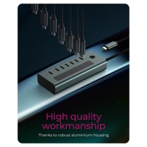 Buy ICY BOX IB-HUB1457-C31 USB-C HUB 7-Port 7xUSB-C Display in Cyprus, Nicosia, Limassol, Larnaka, Pafos
