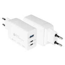 Buy GoodConnections Charger 65W 3-Port 2xUSB-C USB-A QC3.0 Weiß in Cyprus, Nicosia, Limassol, Larnaka, Pafos