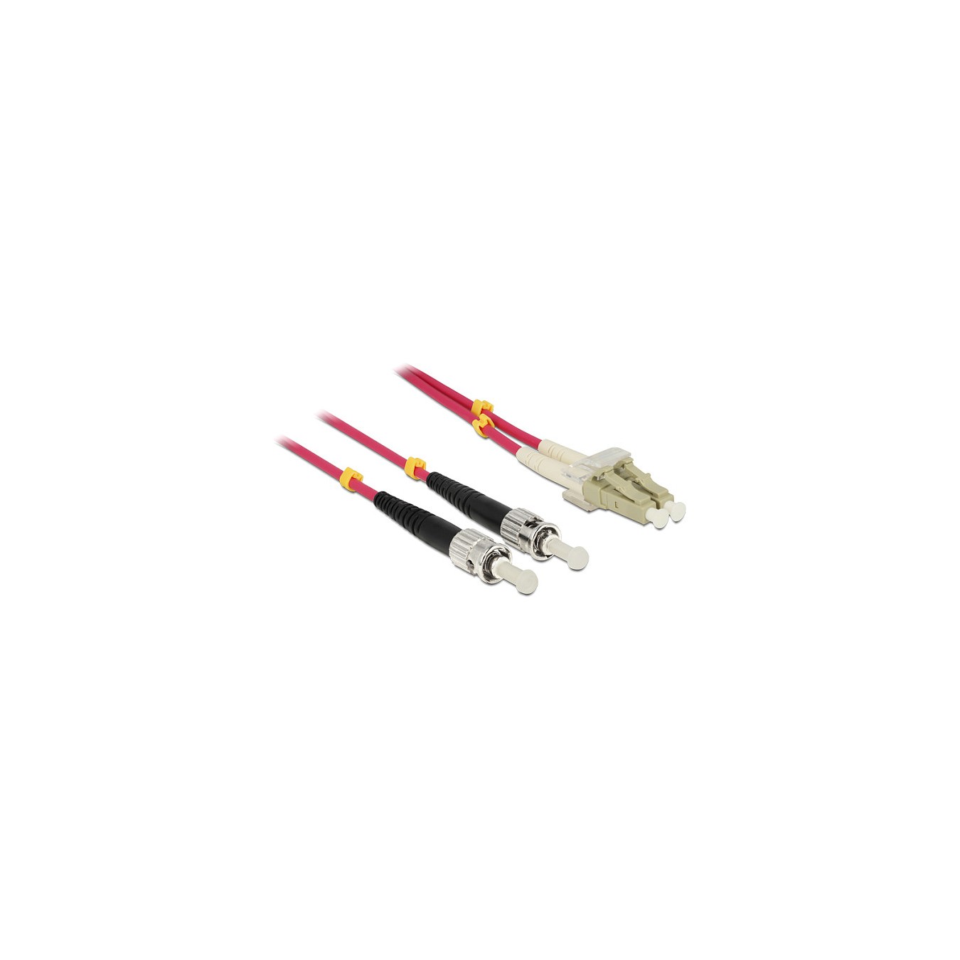 Buy Delock Kabel Lichtwellenleiter LC to ST Multimode OM4 10 m in Cyprus, Nicosia, Limassol, Larnaka, Pafos