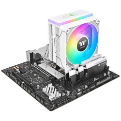 Buy Thermaltake ASTRIA 200 ARGB CPU Air Cooler - White, 120mm Fan, 210W TDP, 160... in Cyprus, Nicosia, Limassol, Larnaka, Pafos