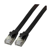 Buy EFB RJ45 Flachpatchkabel U FTP Cat.6A PVC 2.00m schwarz in Cyprus, Nicosia, Limassol, Larnaka, Pafos