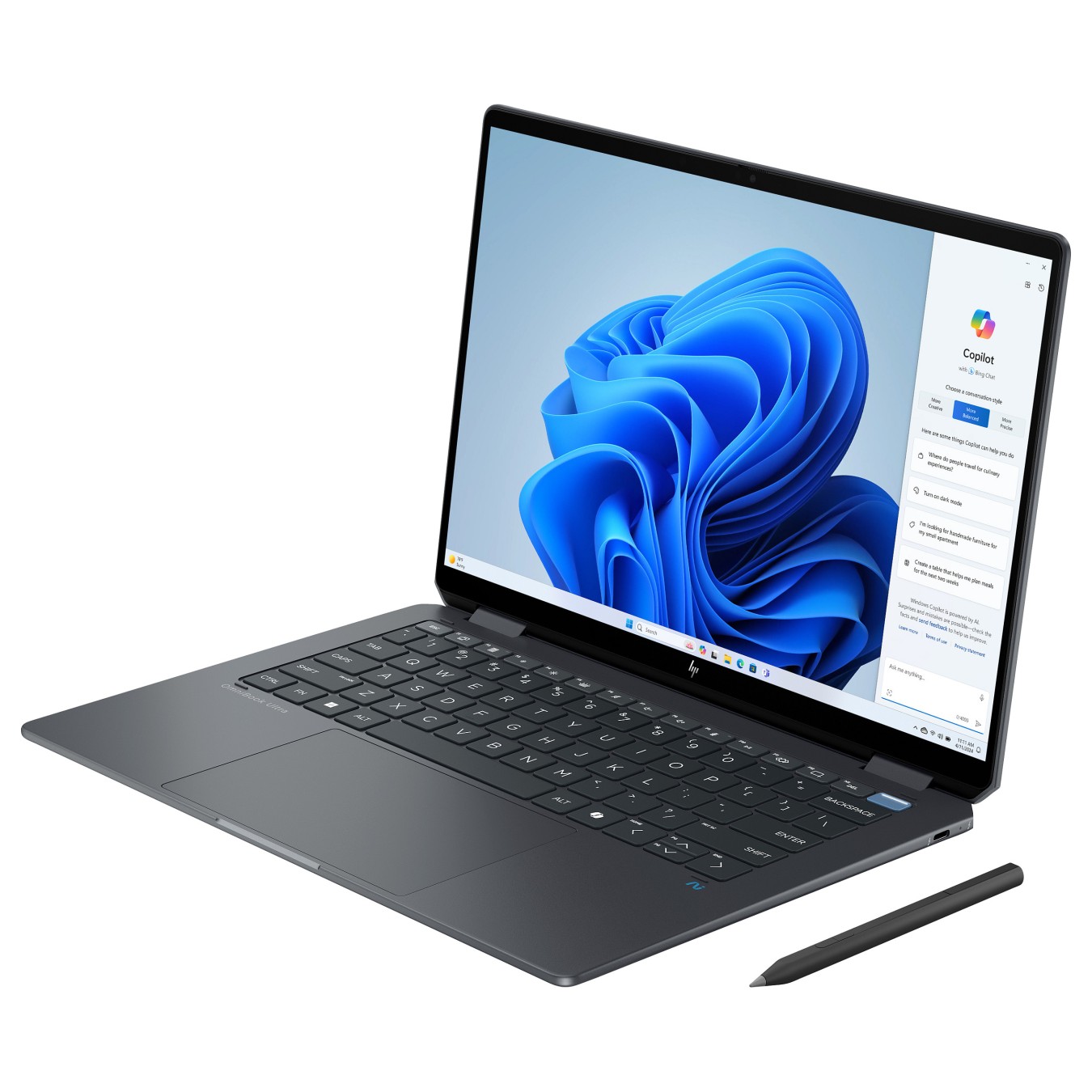 Buy HP OmniBook Ultra Flip 14-fh0175ng CU7 258V 32GB 1TBSSD W11 Home Touch in Cyprus, Nicosia, Limassol, Larnaka, Pafos