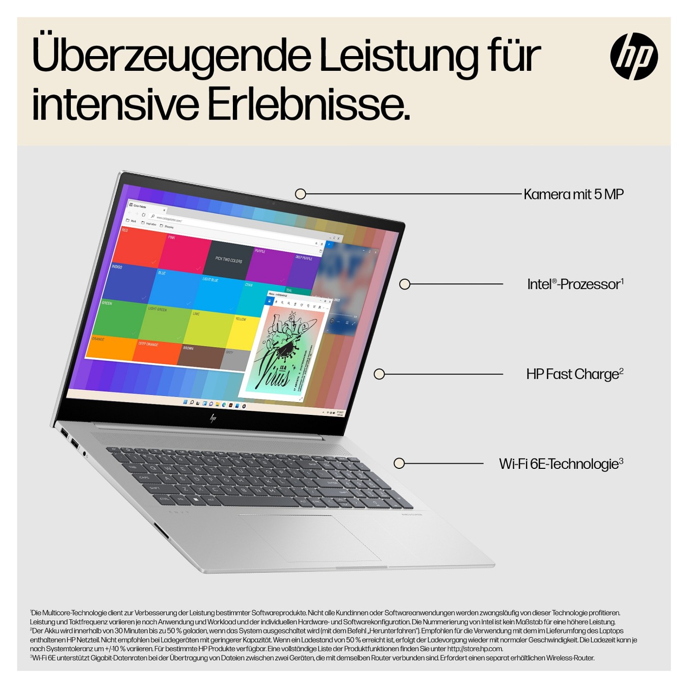 Buy HP ENVY 17-cw0606ng i7 13700H 16GB 1TBSSD W11 Home in Cyprus, Nicosia, Limassol, Larnaka, Pafos
