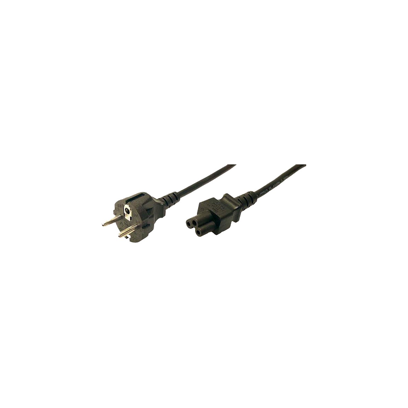 Buy Logilink Power Cord, CEE7 7 - C5, black, 1.80m in Cyprus, Nicosia, Limassol, Larnaka, Pafos