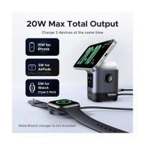 Buy UGREEN Uno W709 2-in-1 Magnetic Wireless Charger 15W Ladestation Qi2 zertifiziert Display fuer iPhone und AirPods in Cyprus,