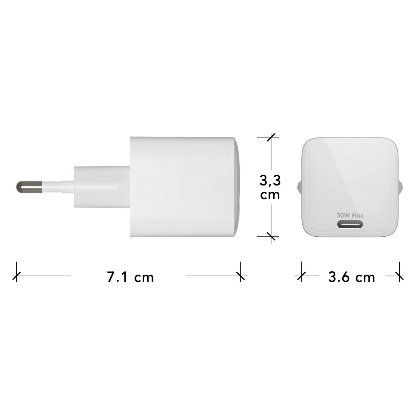 Buy dbramante1928 WALL CHARGER - USB-C 30W EU in Cyprus, Nicosia, Limassol, Larnaka, Pafos