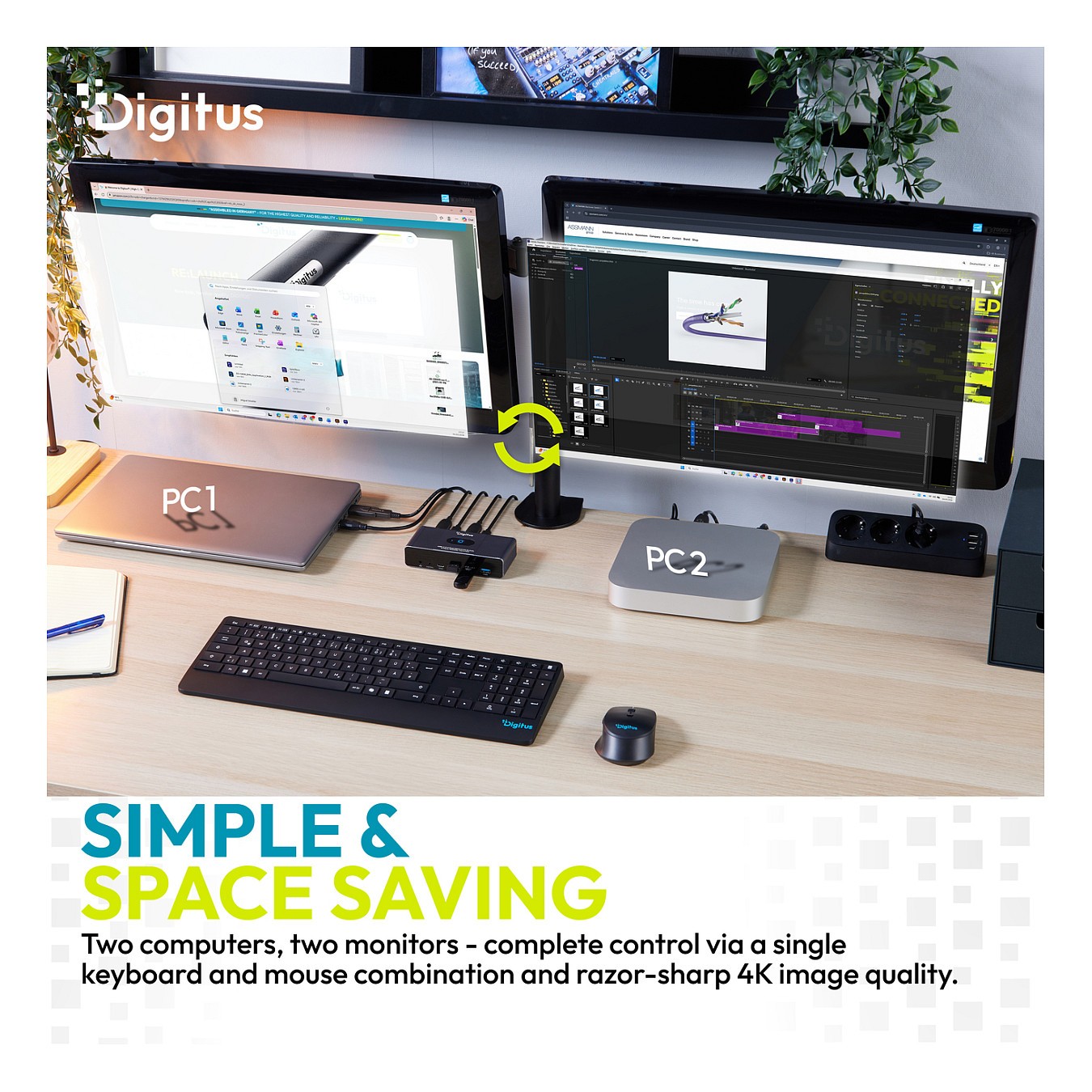 Buy Docking USB-C- to HDMI,Dual 3,0.2-Port,4K60Hz Coreli in Cyprus, Nicosia, Limassol, Larnaka, Pafos