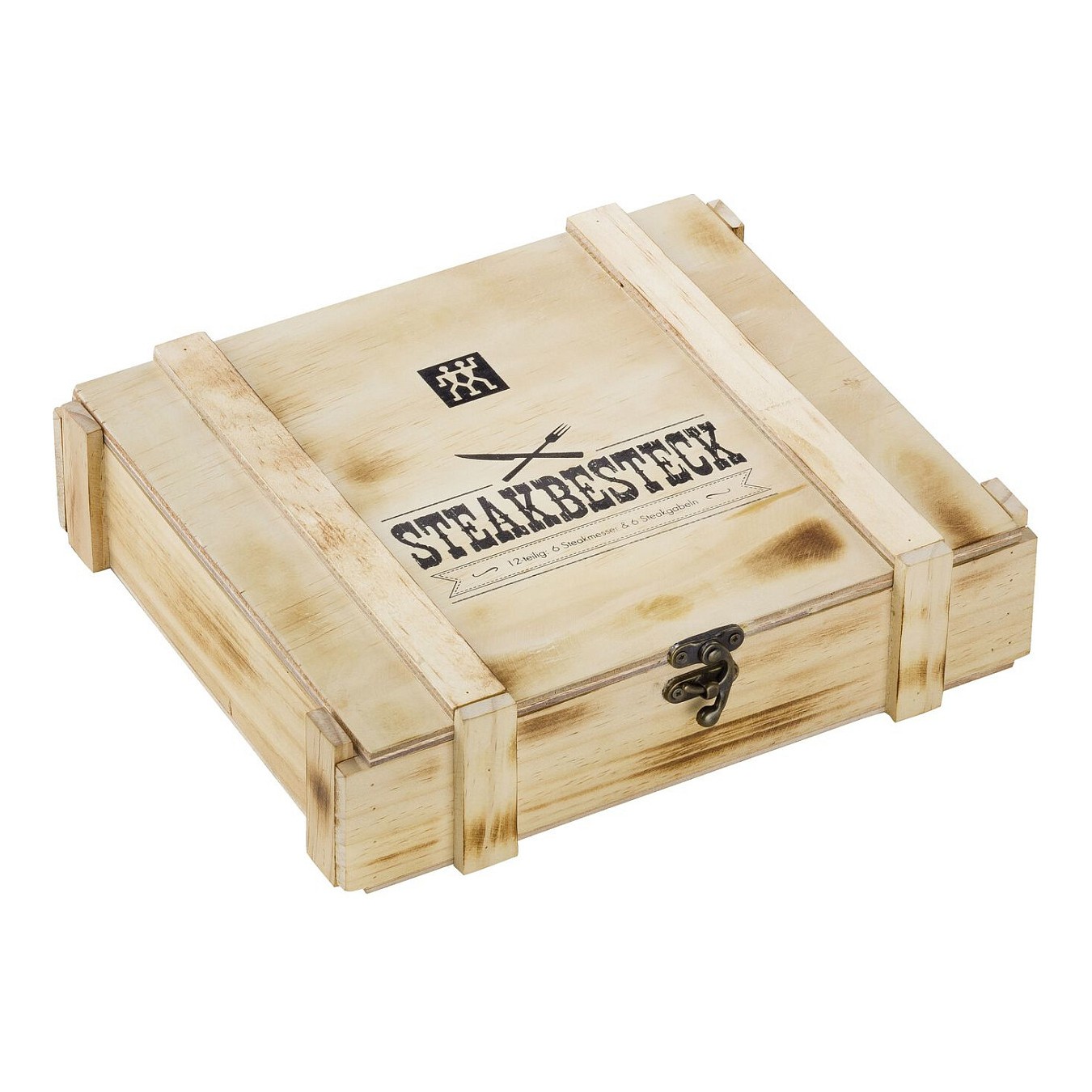 Buy Zwilling Steakbesteckset 12-Teilig in Holzbox in Cyprus, Nicosia, Limassol, Larnaka, Pafos