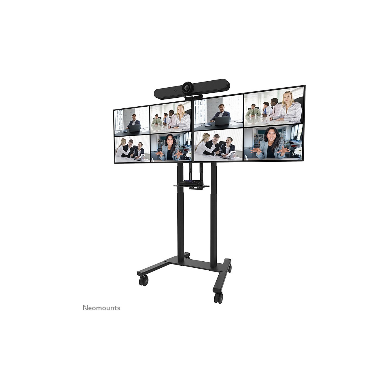 Buy Doppelbildschirm-Adapter (42' -65') insg. max. 100kg opt. für FL55-875BL1 + WL55-875BL1 Neomounts Schwarz in Cyprus, Nicosia