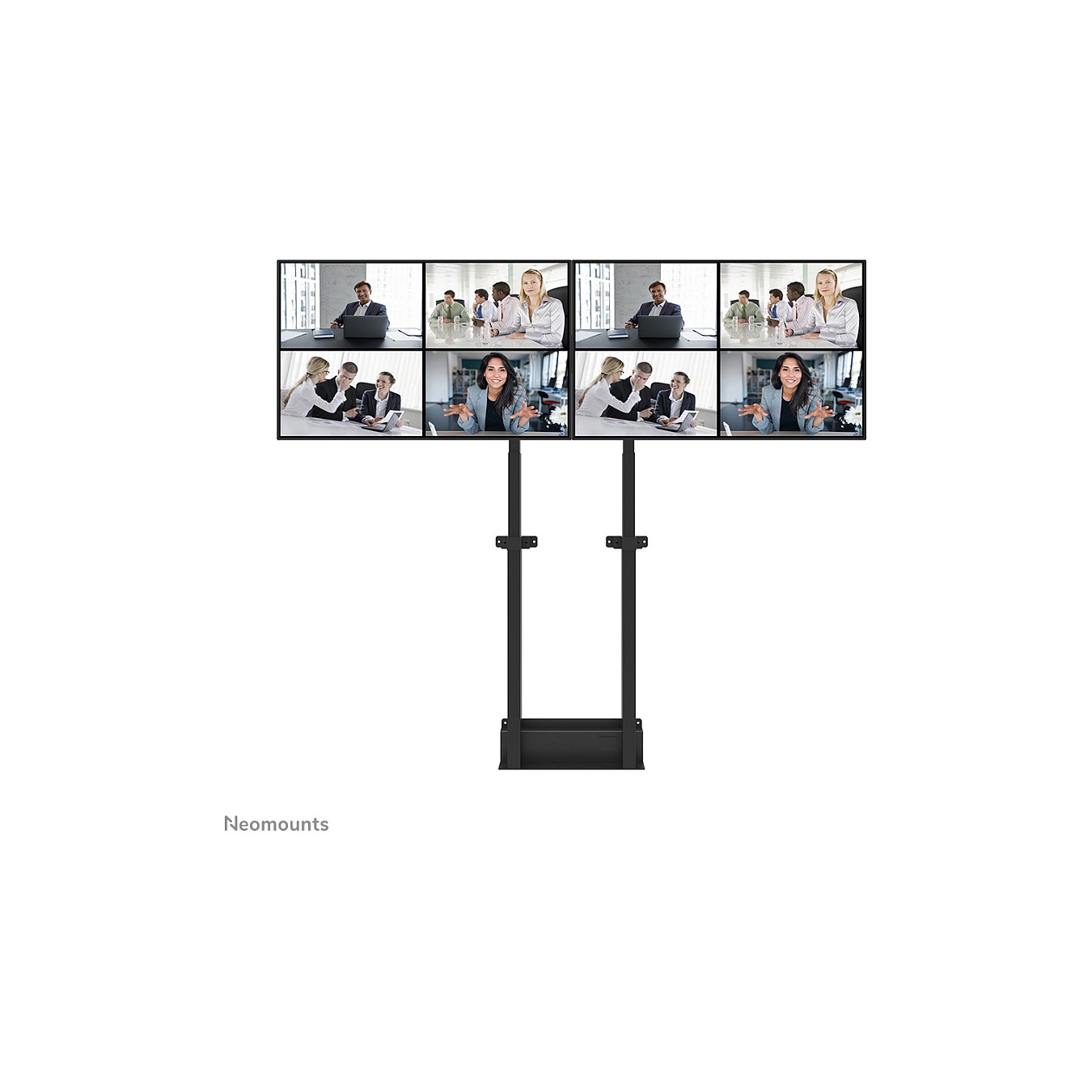 Buy Doppelbildschirm-Adapter (42' -65') insg. max. 100kg opt. für FL55-875BL1 + WL55-875BL1 Neomounts Schwarz in Cyprus, Nicosia