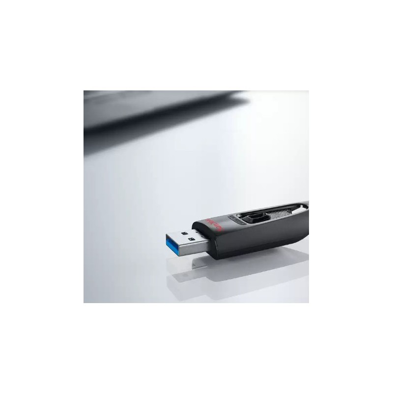 Buy SanDisk Ultra 64GB USB 3.2 Gen 1 Flash Drive - Black, Retractable Slide, 130... in Cyprus, Nicosia, Limassol, Larnaka, Pafos