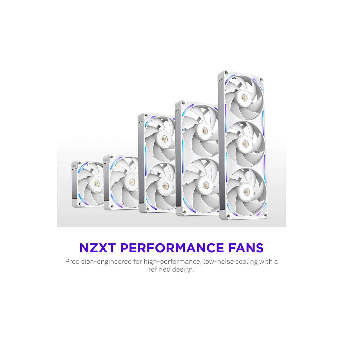 Buy 140mm NZXT F-Serie F140X RGB Lüfter Single White RF-U14PN-W1 in Cyprus, Nicosia, Limassol, Larnaka, Pafos