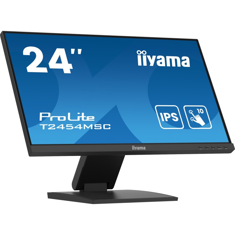 Buy iiyama ProLite T2454MSC-B2AG - 23.8" IPS 10pt P-Cap Touchscreen, Full HD (19... in Cyprus, Nicosia, Limassol, Larnaka, Pafos