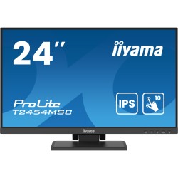 Buy iiyama ProLite T2454MSC-B2AG - 23.8" IPS 10pt P-Cap Touchscreen, Full HD (19... in Cyprus, Nicosia, Limassol, Larnaka, Pafos