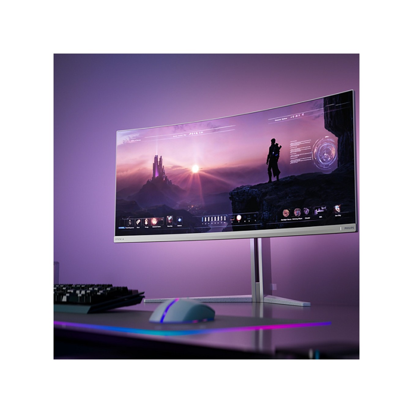 Philips 34M2C8600 QD-OLED Gaming Monitor - 34'' 175Hz Curved | Armenius Store
