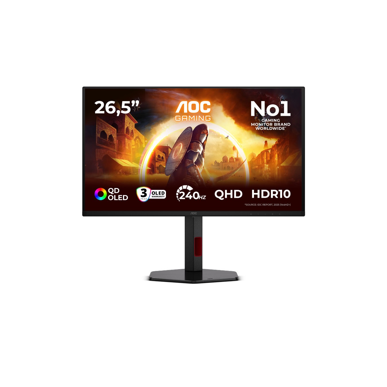 AOC Q27G4ZDR - 27-inch QD-OLED QHD 240Hz Monitor | Armenius Store