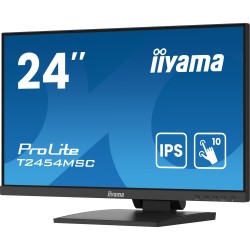 Buy iiyama ProLite T2454MSC-B2AG - 23.8" IPS 10pt P-Cap Touchscreen, Full HD (19... in Cyprus, Nicosia, Limassol, Larnaka, Pafos