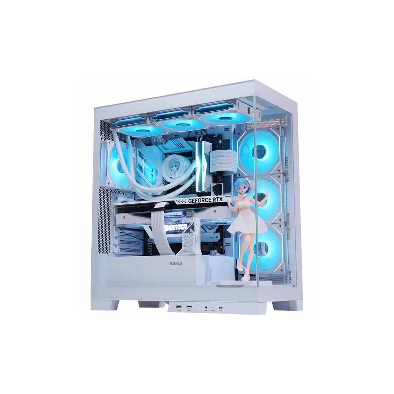 Custom Gaming PC - Ryzen 7 5700X | RX 9060 XT 16GB | 16GB DDR4 | 2TB NVMe — Armenius Store Cyprus