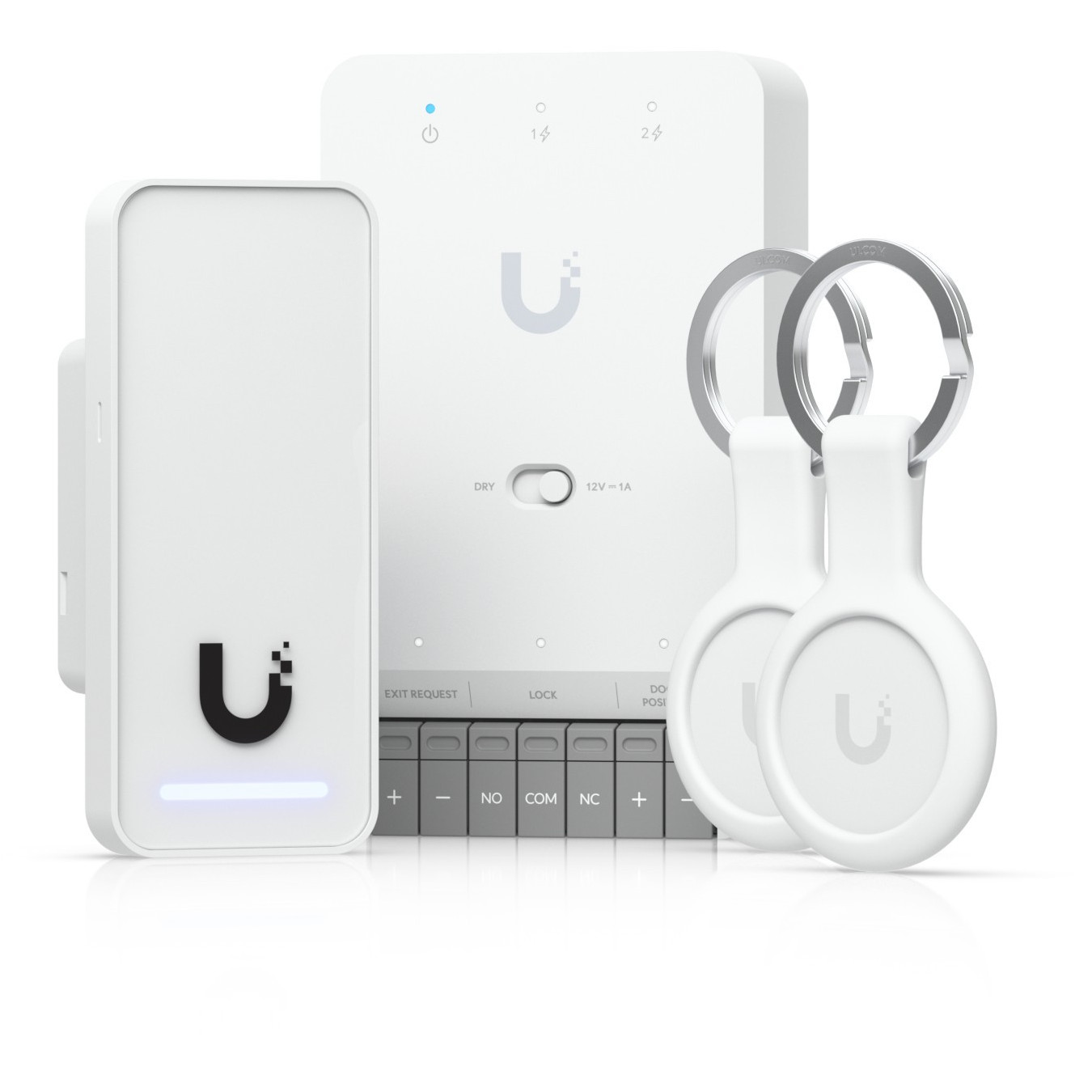 Ubiquiti UniFi Access Starter Kit - UA-G3-SK - Grey/White, PoE hub & reader, Metal & PC housing