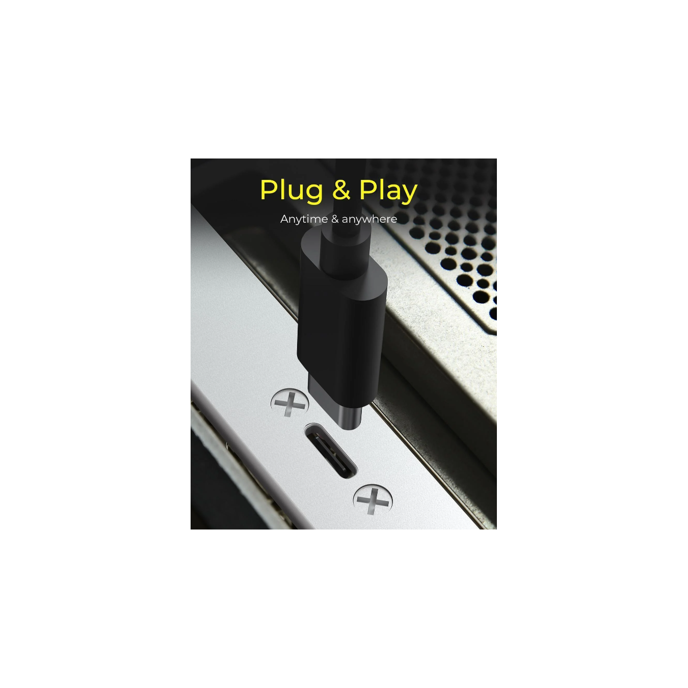 ICY BOX IB-AC553 - USB 3.2 Gen 2x2 Type-C Back Panel | Armenius Store