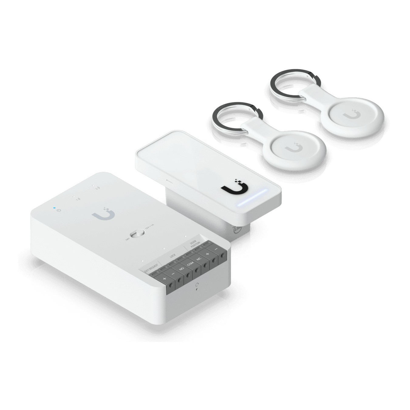 Ubiquiti UniFi Access Starter Kit - UA-G3-SK - Grey/White, PoE hub & reader, Metal & PC housing