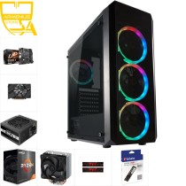 Custom 1080p Gaming PC | Ryzen 5 5600X · Intel Arc A380 6GB · 16GB DDR4 · 512GB NVMe · B550 — Armenius Store Cyprus