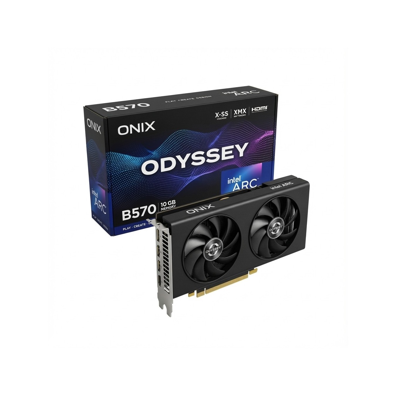 Custom 1080p Gaming PC – i3-14100F, Intel Arc A580 8GB, 16GB DDR4, 512GB NVMe — Armenius Store Cyprus