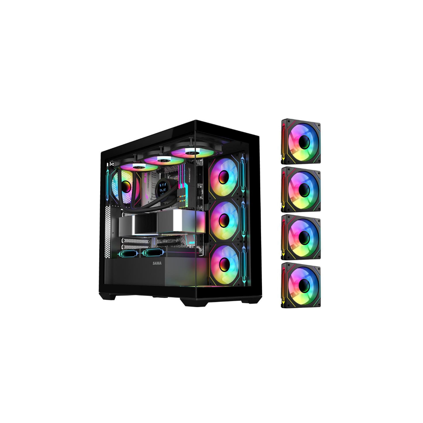 Custom Gaming PC Ryzen 5 5600X 16GB 500GB SSD RTX 3050 (Boxed) — Buy in Cyprus with Fast Delivery — Armenius Store Cyprus