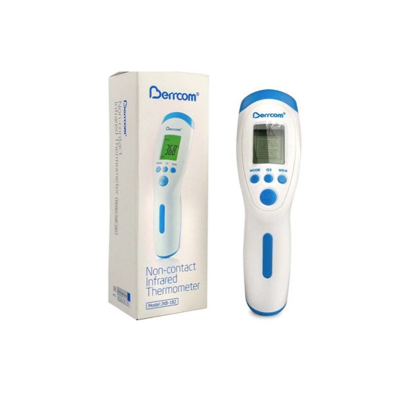 Berrcom JXB-182 Non-Contact Infrared Thermometer - Forehead ±0.2°C | Armenius Store
