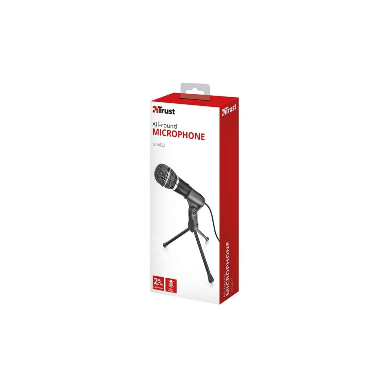 Trust 21671 - Dynamic Omnidirectional Microphone - 50-16000Hz | Armenius Store