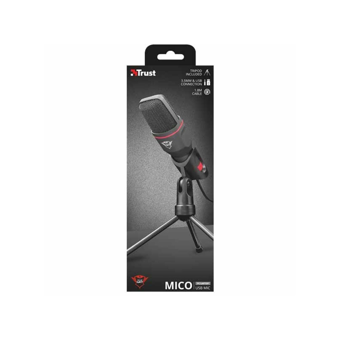 Trust GXT 212 Mico - USB Microphone - 3.5mm/USB | Armenius Store