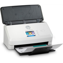 HP ScanJet Pro N4000 snw1 - A4 Sheet-fed Duplex Scanner, USB 3.0, Ethernet & Wi-Fi, 50-sheet ADF, 600 dpi, Black/White