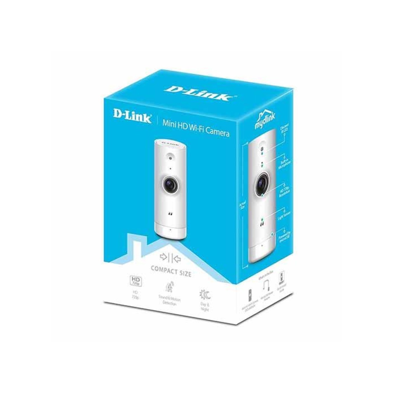 D-Link DCS-8000LH Mini HD Wi-Fi Camera - 720p 120° View | Armenius Store