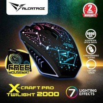 Alcatroz X-Craft Pro Twilight 2000 Gaming Mouse 4800 CPI | Armenius Store
