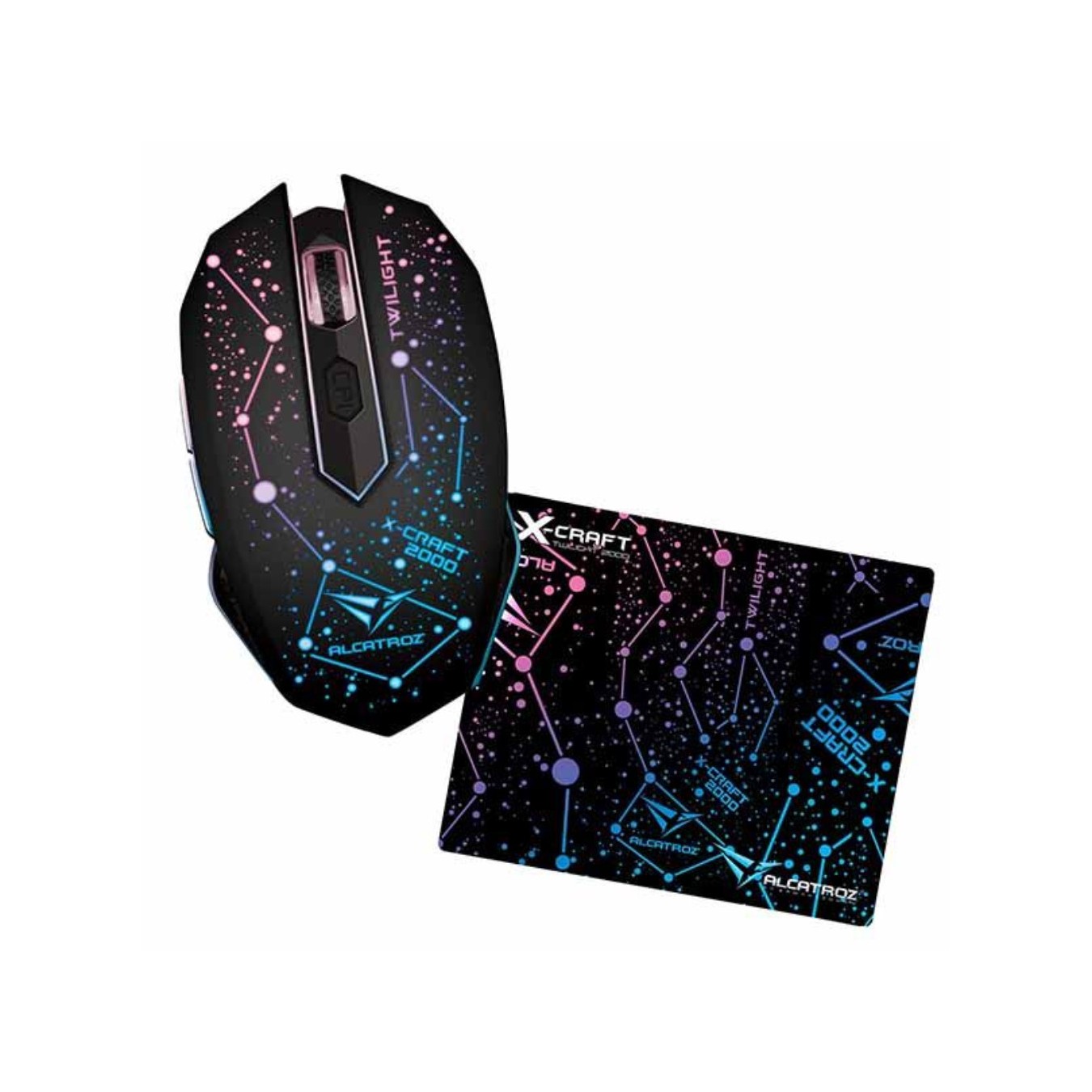 Alcatroz X-Craft Pro Twilight 2000 Gaming Mouse 4800 CPI | Armenius Store